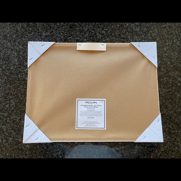 New Matilda Jane Hummingbird Garden framed canvas - Picture 5 of 5